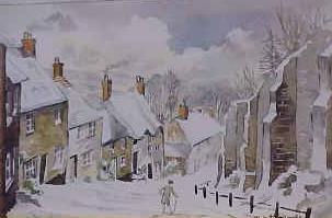 Gold Hill (Snow), Shaftesbury 1058