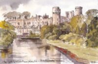 Castle & River Avon, Warwick 1118