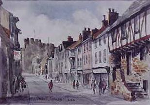 Castle Street, Conwy 1252