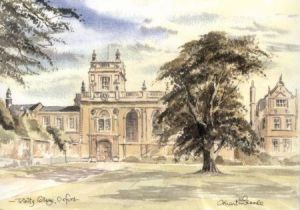 Trinity College, Oxford 1706