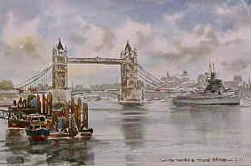 The Thames and Tower Bridge 0217