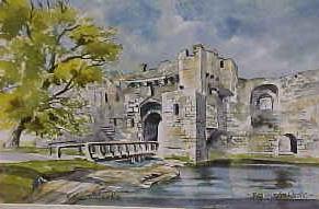 Beaumaris Castle 0719
