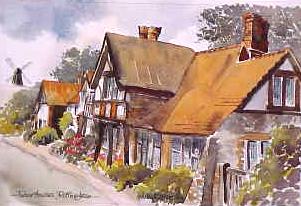Tudor Houses, Rottingdean 0905
