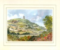 Scrabo Tower, Original Watercolour Painting by Martin Goode
