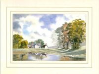 Wethersfield Farm, Original Watercolour Painting by Martin Goode